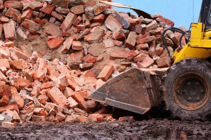 Вывоз кирпичного боя с утилизацией в Донецке в октябре